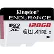 Kingston 128GB microSDXC High Endurance Class10 A1 V10 UHS-I adapter nélkül - 2