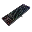 Redragon Kumara RGB Backlit Mechanical Gaming Keyboard Brown Switches Black HU - 7