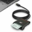 ACT USB Smart Card ID Reader Black - 3