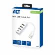 ACT AC6200 USB Hub 4port White - 3