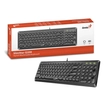 Genius SlimStar Q200 Keyboard Black HU - 3