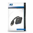 ACT AC7535 HDMI-A male to VGA female adapter with audio Black - 5