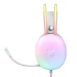 Onikuma X25 RGB Gamer fejhallgató FEHÉR