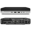 HP EliteDesk 800 G3 Mini Számítógép (Intel i5-6500T / 8GB DDR4 / 256GB m2 SSD / USB C /