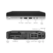 HP EliteDesk 800 G3 Mini Számítógép (Intel i5-6500T / 8GB DDR4 / 256GB m2 SSD / USB C /