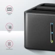 Axagon ADSA-D25 SuperSpeed USB Dual 2,5" SSD/HDD dokkoló