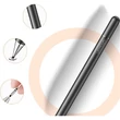 Passzív kapacitív Stylus  érintőceruza tablethez és telefonhoz + 3 hegy ( Fekete )