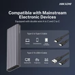 Külső NVME SSD ház ( 10 Gbps | USB-C Type | M.2 NVME | Max 2TB )