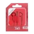 TnB Pocket Wired earphones Red