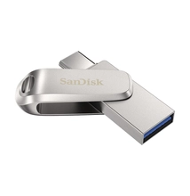 Sandisk 128GB Dual Drive Luxe USB3.1 Type-C Silver