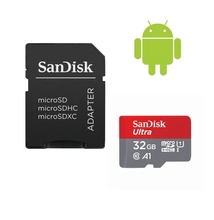 Sandisk 32GB microSDHC Ultra UHS-I A1 (Android) + adapterrel