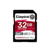 Kingston 32GB SDHC Class10 UHS-II U3 V90 Canvas React Plus