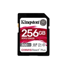 Kingston 256GB SDXC Class10 UHS-II U3 V90 Canvas React Plus