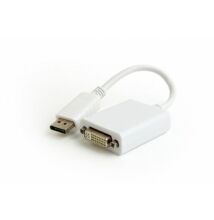 Gembird A-DPM-DVIF-03-W DisplayPort to Dual-Link DVI-I (24+5) Adapter Cable White