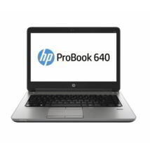  HP PROBOOK 640 G3   (Core i5-7200U, 7th gen, Haswell / 8GB DDR4 / 256GB SSD / 14,1"  HD kijelző , Magyar Billentyűzet)