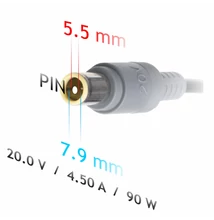 töltő lenovo laptopokhoz 20V / 4.5A (90W )