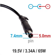 Dell laptop töltő 19,5V/3,34A 65W