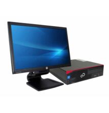 Komplett PC Fujitsu Esprimo D556 + 23" HP Compaq LA2306x Monitor (Quality Silver)