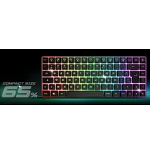 Magyar vezeték nélküli fél mechanikus gamer billentyűzet ( 2,4Ghz és Bluetooth )