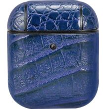 TERRATEC AirPods Case AirBox Crocodile Pattern Blue