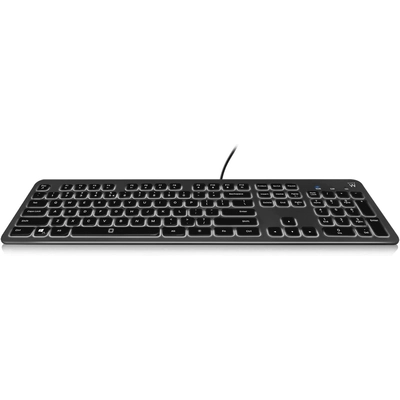 Ewent EW3268 Wired Keyboard with backlight Black IT