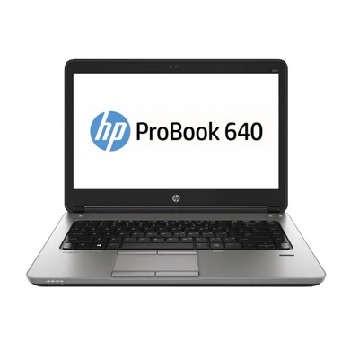  HP PROBOOK 640 G3   (Core i5-7200U, 7th gen, Haswell / 8GB DDR4 / 256GB SSD / 14,1"  HD kijelző , Magyar Billentyűzet)