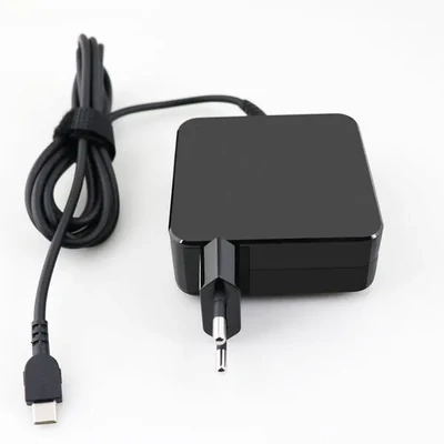 USB Type-C 90W tablet és laptop töltő (adapter) tápegység fekete