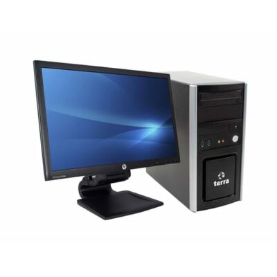 Komplett PC TERRA Pentium G4600 + 23" HP Compaq LA2306x Monitor (Quality Silver)