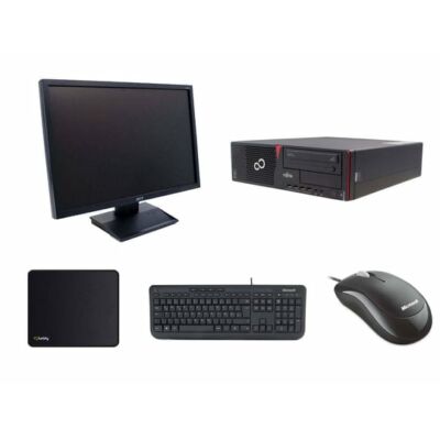 Komplett PC Fujitsu Esprimo E720 SFF + 22" Acer V223W Monitor (Quality Bronze)