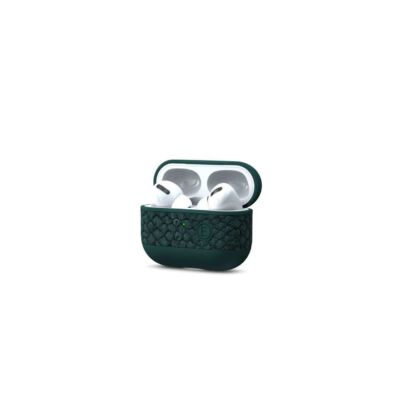 Njord Salmon Leather Case AirPods Pro Jord | Dark Green